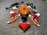 Amotopart Honda CBR1000RR 2008-2011 Kit carena Repjol rosso e arancione