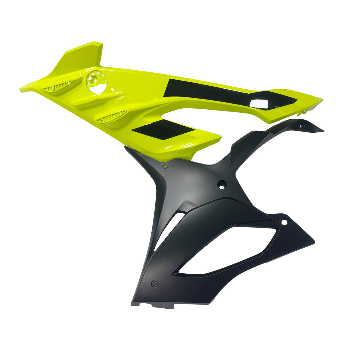 Amotopart 2023-2024 BMW S1000RR Kit de carénage jaune noir