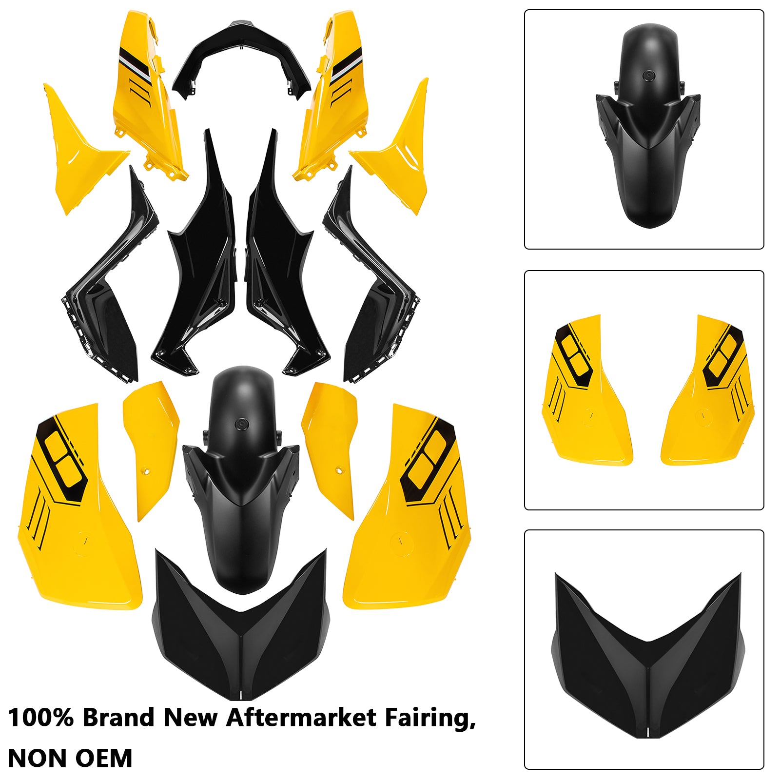 Amotopart 2023-2024 Yamaha X MAX 300 Fairing Kit