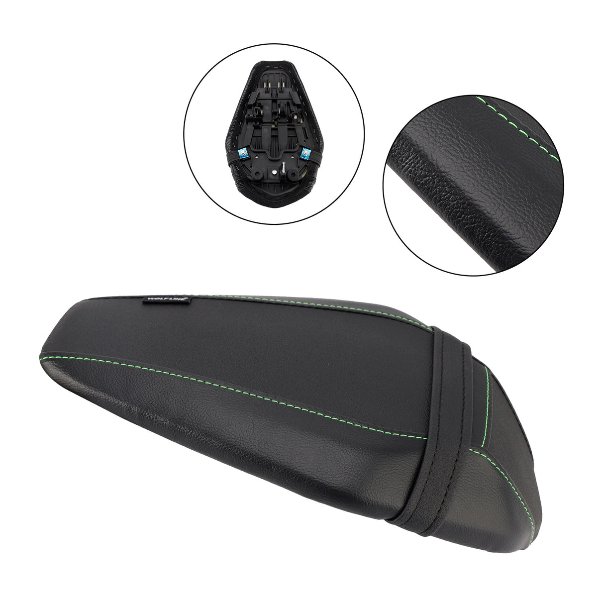 2019-2025 Blackb Kawasaki Ninja Zx-6R Rear Seat Passenger Cushion Flat