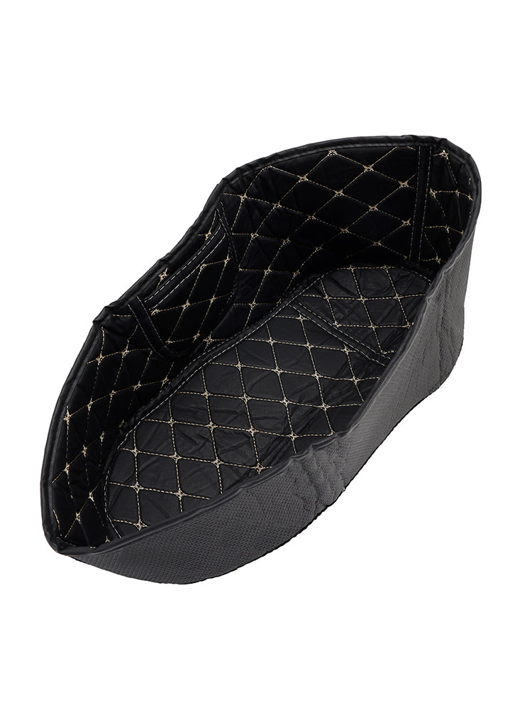Silver For Vespa Gts 300 Gts300 Seat Bucket Liner Pad Trunk Inner Protector