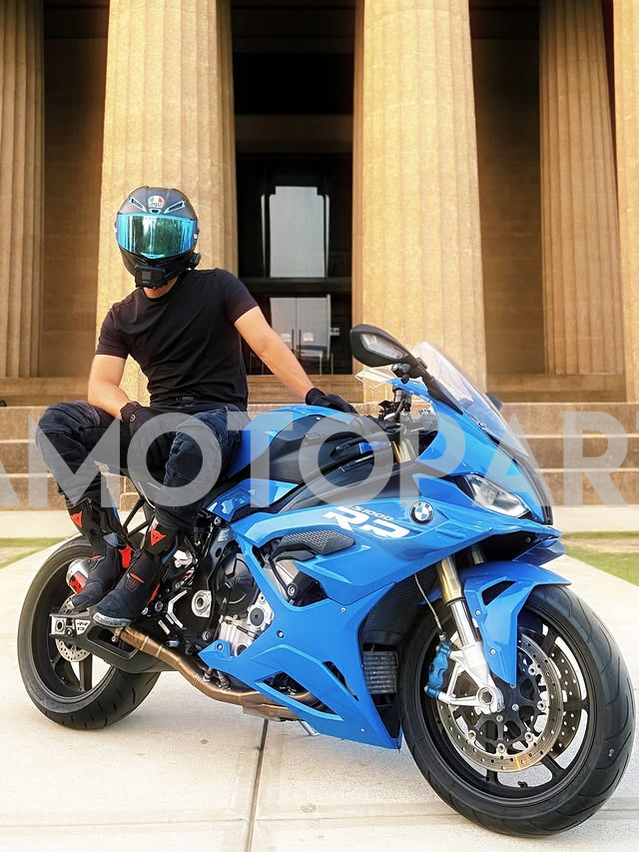 AMOTOPART 2023-2024 S1000RR BMW Glossy Blue Fairing Kit