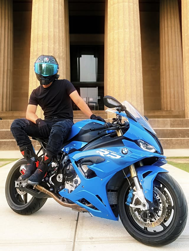 Amotopart 2023-2024 S1000RR BMW Glanzende blauwe kuipkit