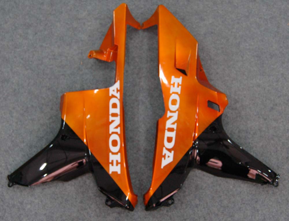 Amotopart 2007–2008 Honda CBR600RR Orange & Schwarz Verkleidungsset