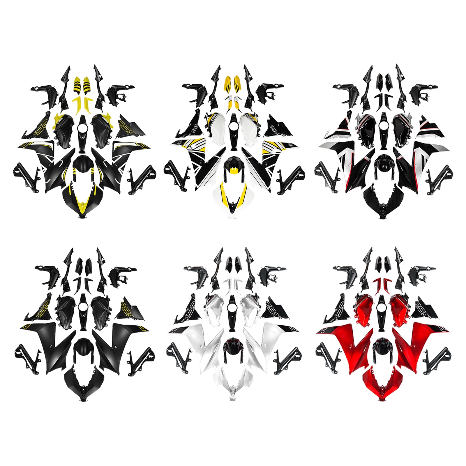 Amotopart 2024-2025 Triumph Daytona 660 Fairing Kit