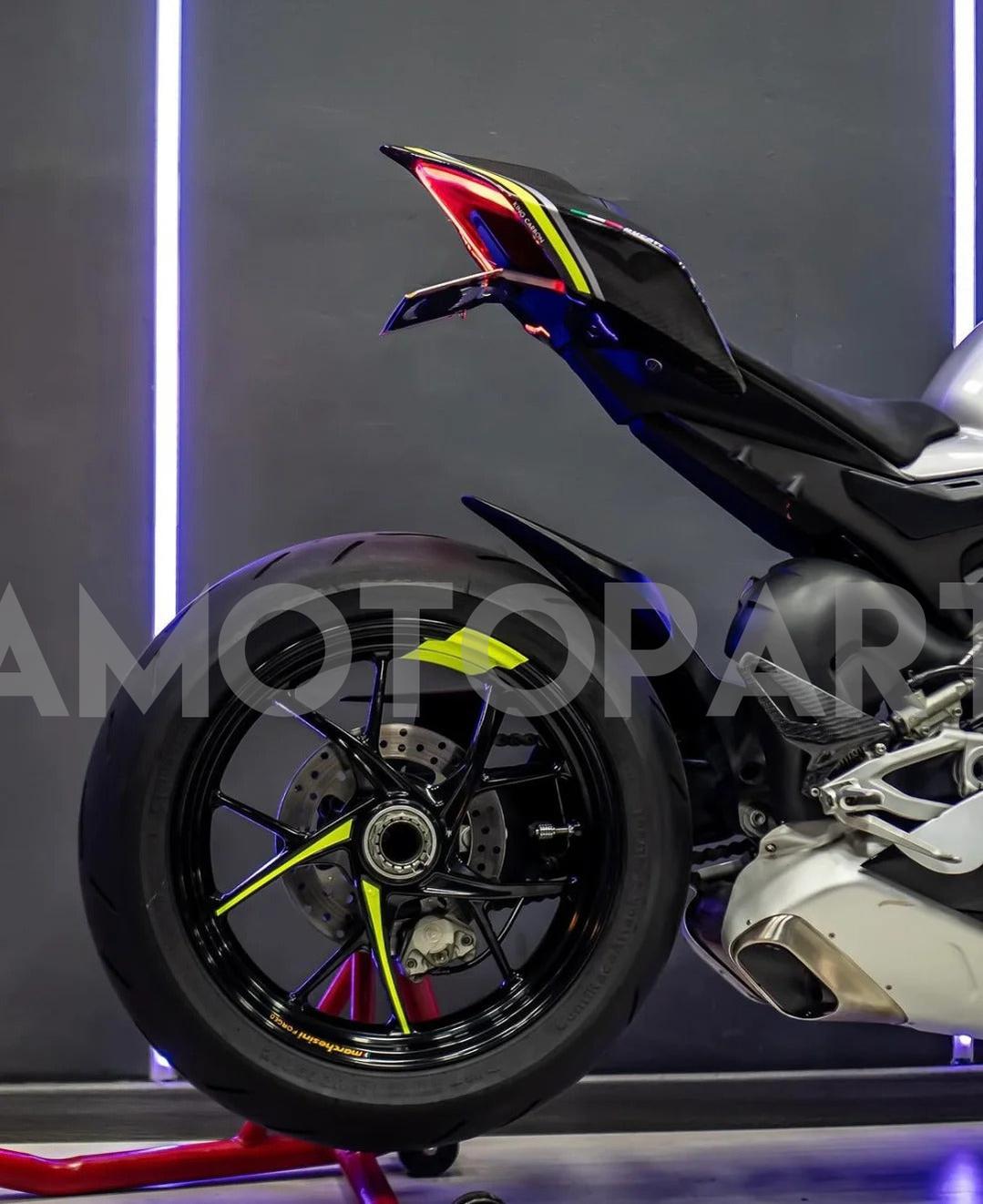 Amotopart Ducati 20-21 Panigale V4 V4S Black Grey Fairing Kit