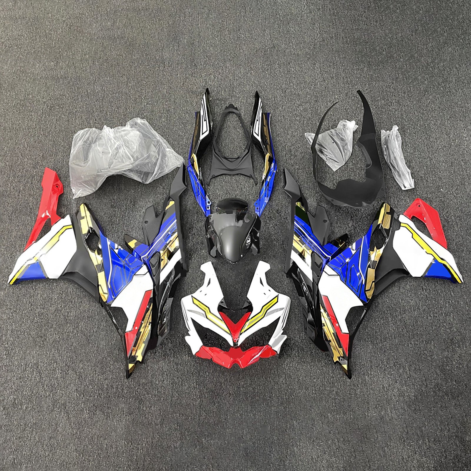 Amotopart 2019-2026 Kawasaki Ninja ZX-25R ZX-4R ZX-4RR ホワイト