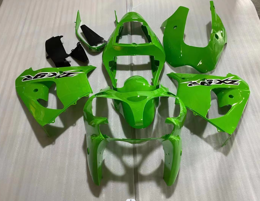 Amotopart Kawasaki 2002-2003 ZX9R Green Fairing Kit