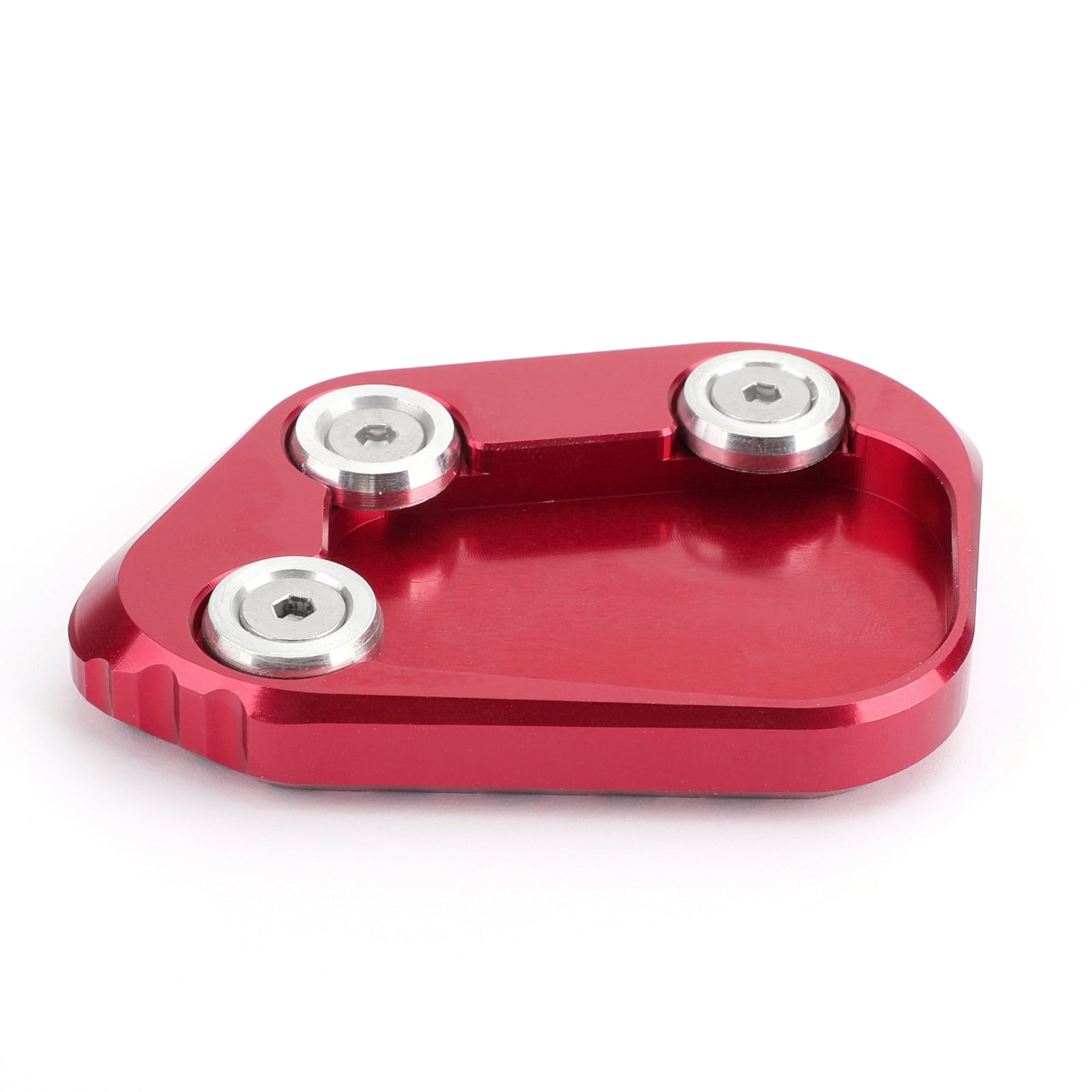 17-18 Honda CBR250RR Kickstand Side Stand Extension Enlarger Pad Red