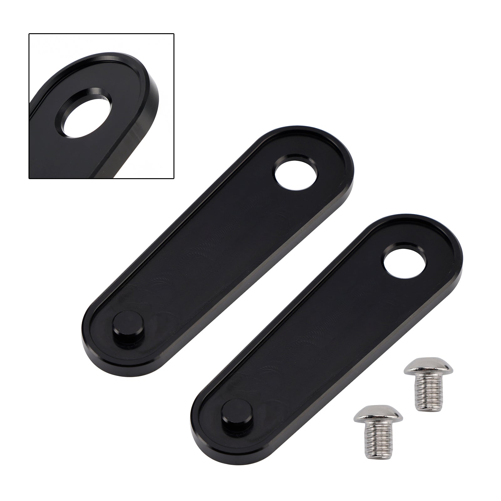 93-23 Electra Glides Road Glides Rear Floorboard Foot Peg Frame Plates