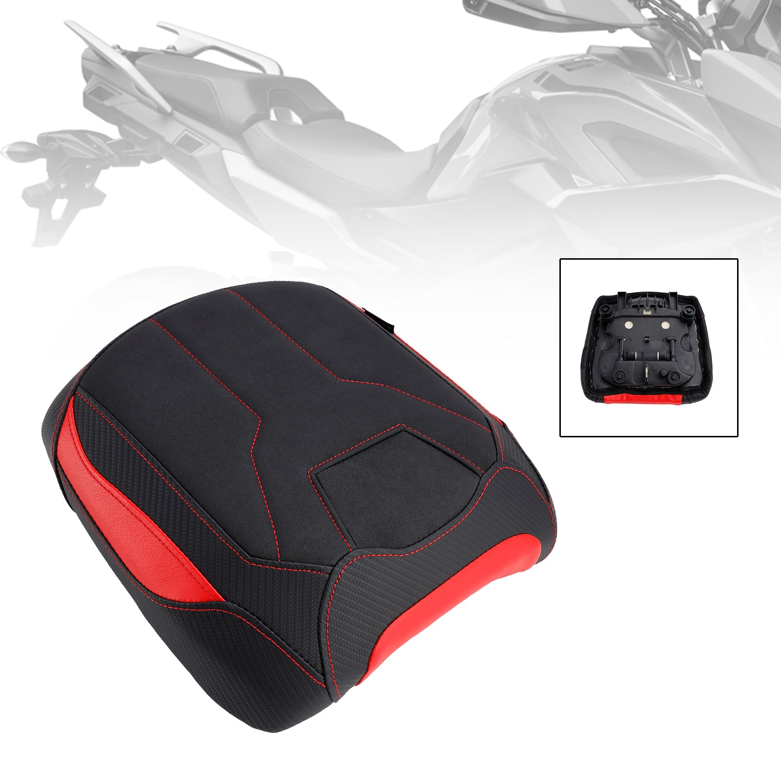 Yamaha Tracer 9 GT 21-23 hinterer Beifahrersitzkissen pucken flach schwarz