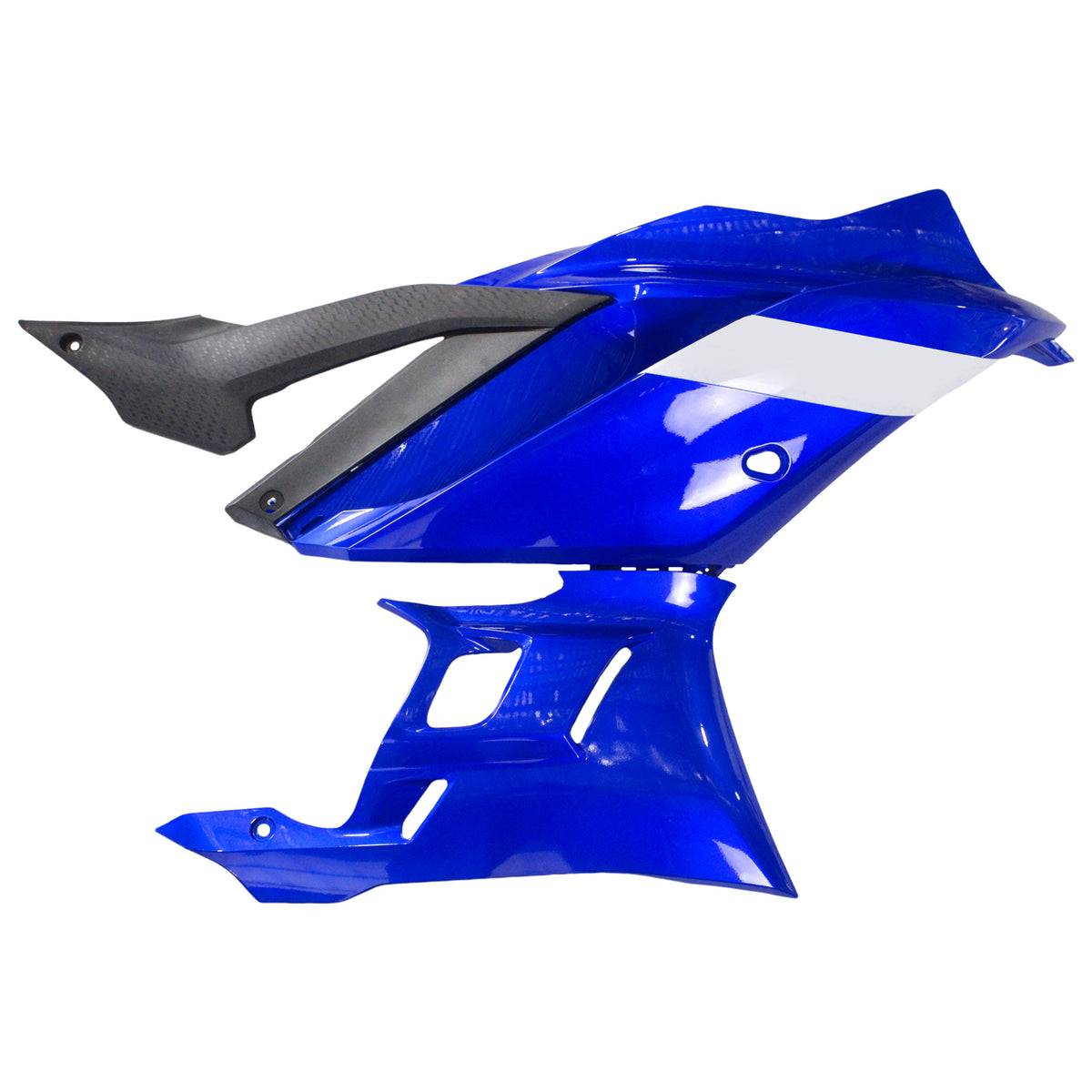 Amotopart 2022–2024 Yamaha YZF-R3 R25 Blau Weiß Grau Verkleidungsset