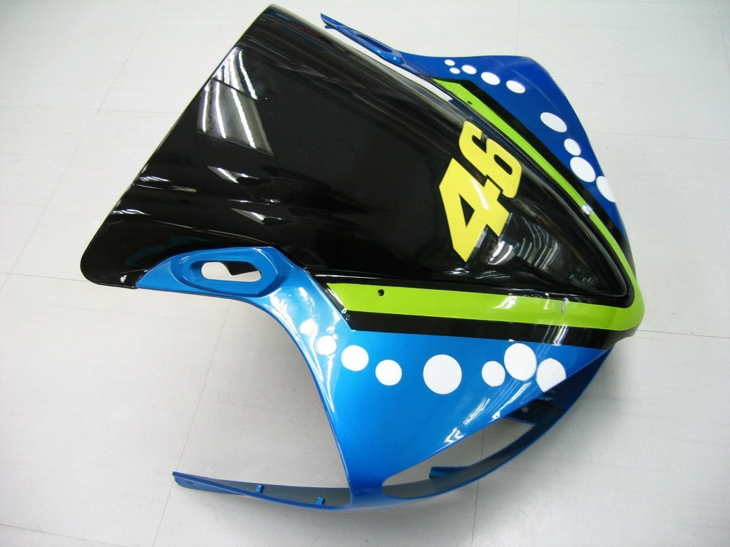 Amotopart 2005 Yamaha YZF-R6 Blau Gelb Weiß Verkleidungsset