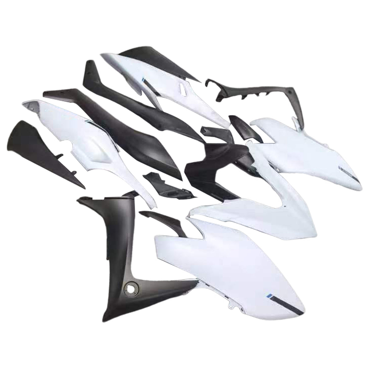 Amotopart 2019-2021 Yamaha TMAX560 Black Fairing Kit
