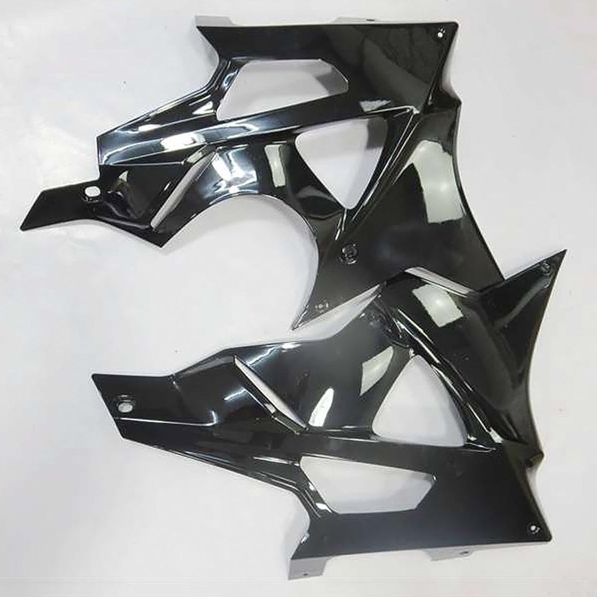 Amotopart 2009-2014 BMW S1000RR Silver Black Fairing Kit