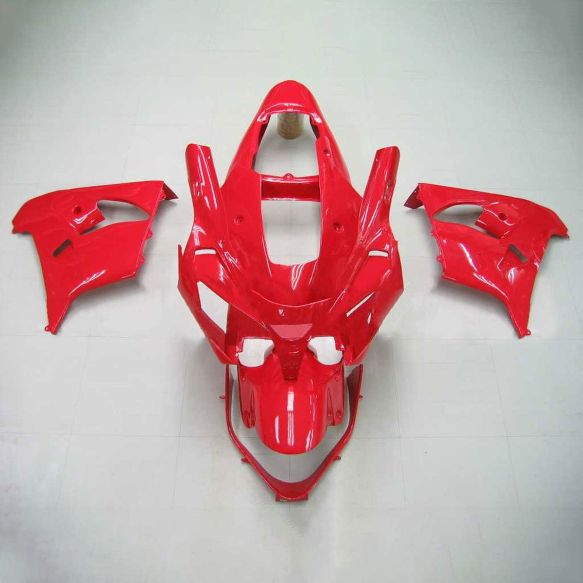 Amotopart 2002-2003 Kawasaki ZX-9R Red Fairing Kit