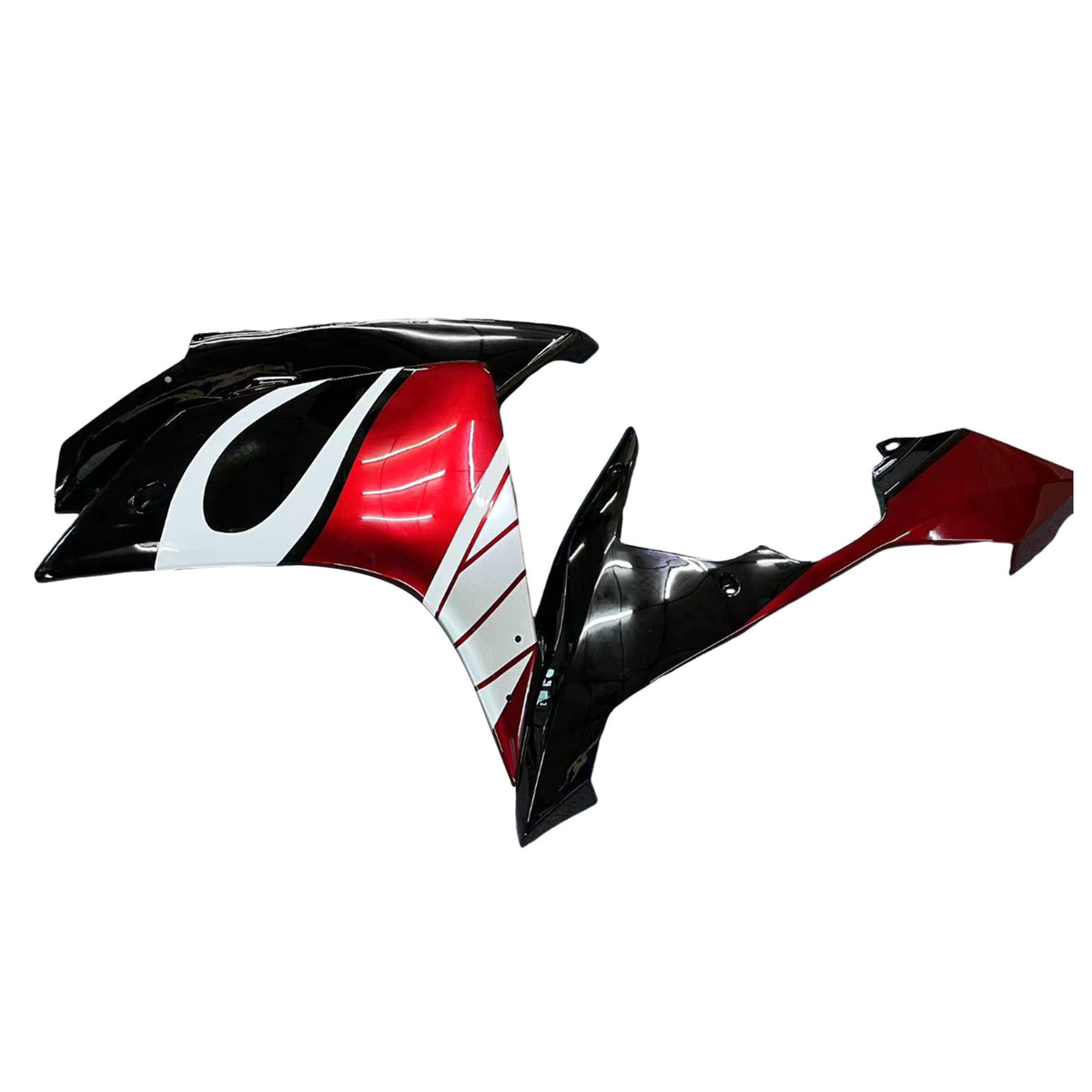 Amotopart 2007-2008 Yamaha YZF-R1 White Black Red Fairing Kit
