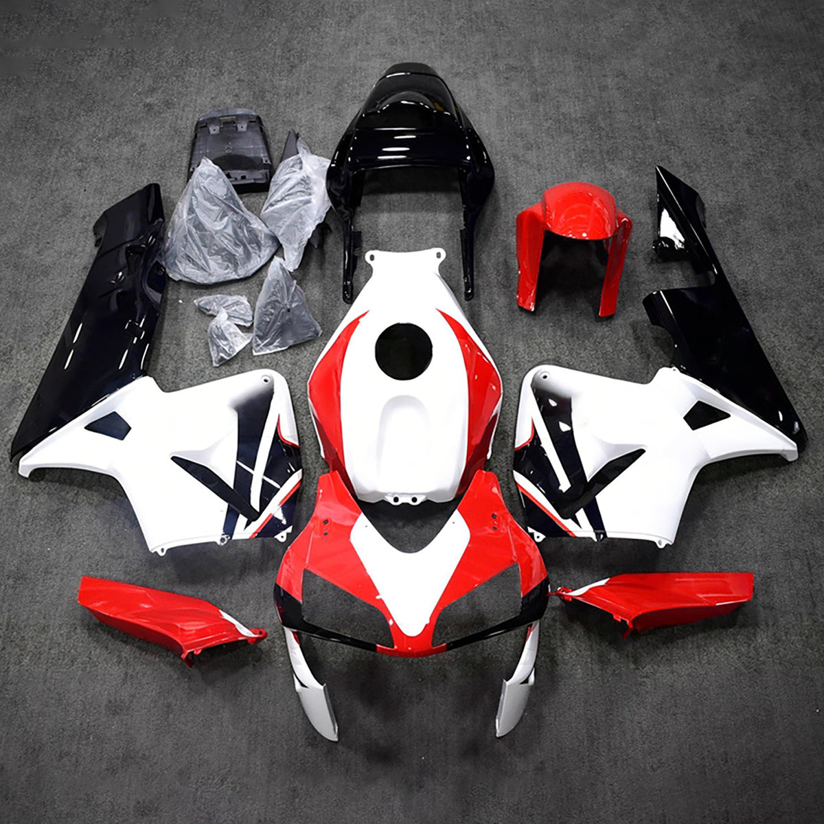 Amotopart 2003-2004 Honda CBR600RR F5 witrode kuipset