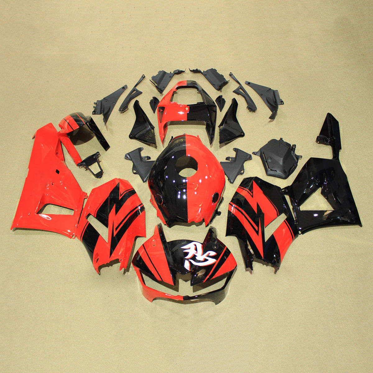 Amotopart 2013-2025 Honda CBR600RR F5 oranje zwarte kuipset