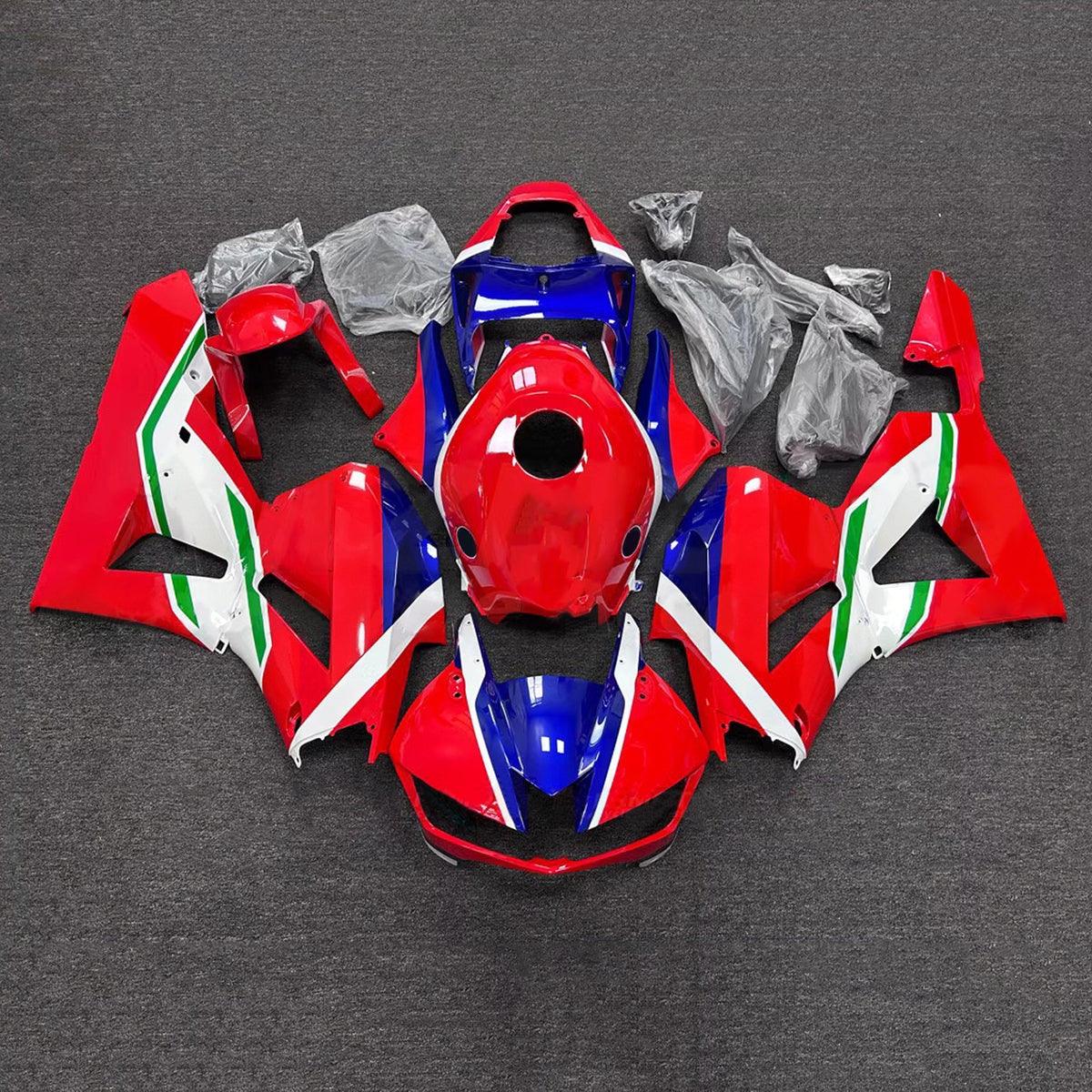 Amotopart 2013-2025 Honda CBR600RR F5 Red Fairing Kit