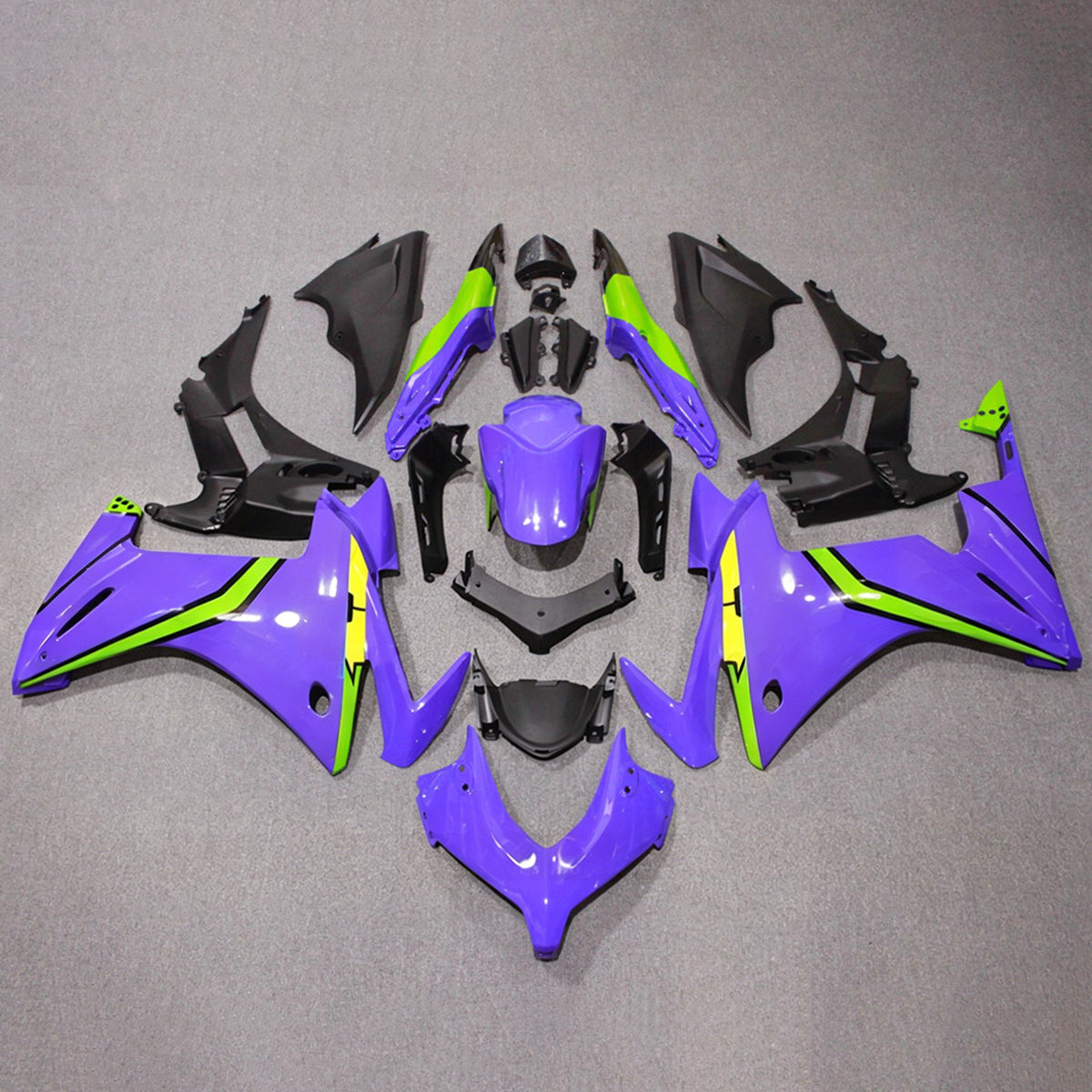 Amotopart 2013-2015 Honda CBR500R Purple Fairing Kit