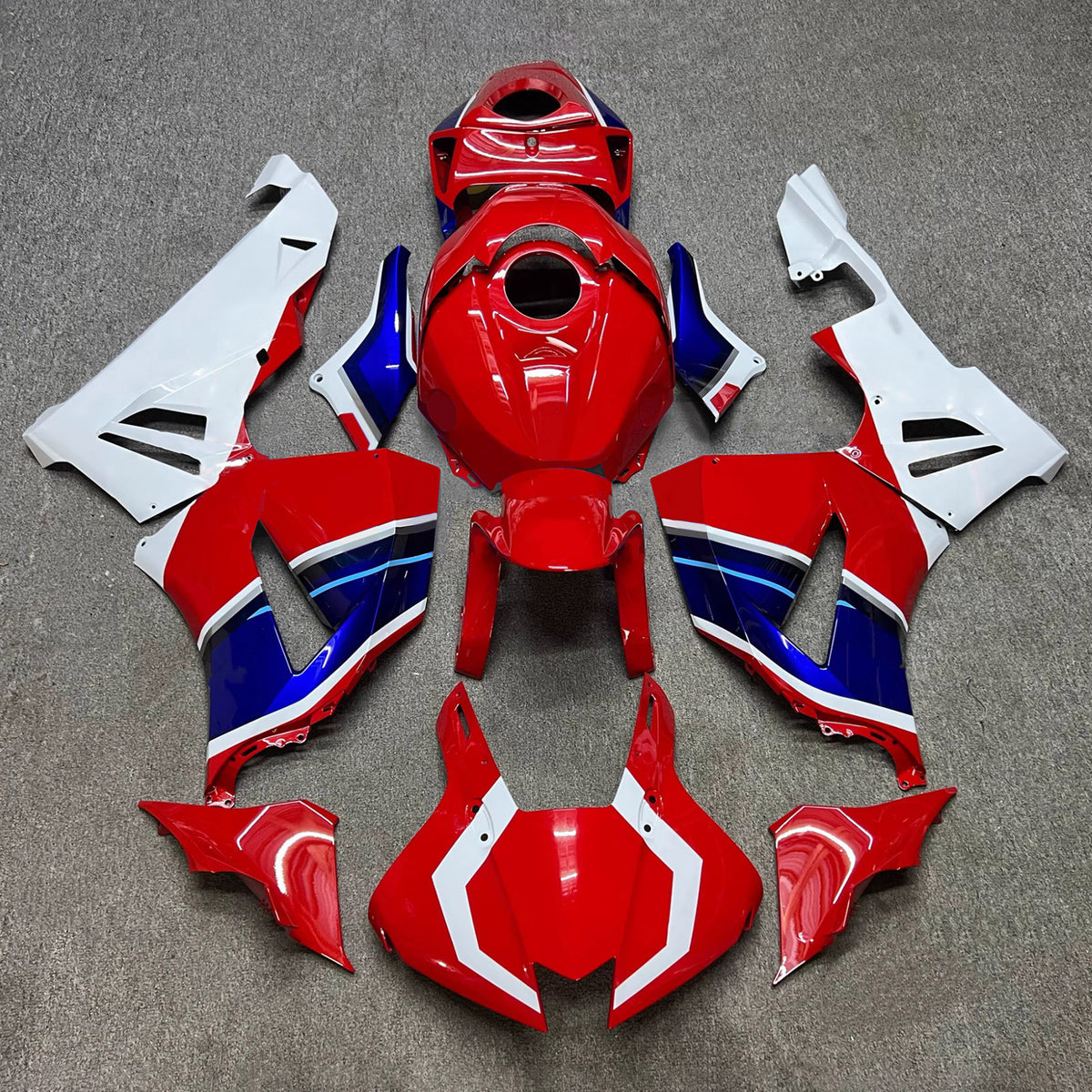 Amotopart 2024-2026 Honda CBR600RR rood grijs zwart kuipset