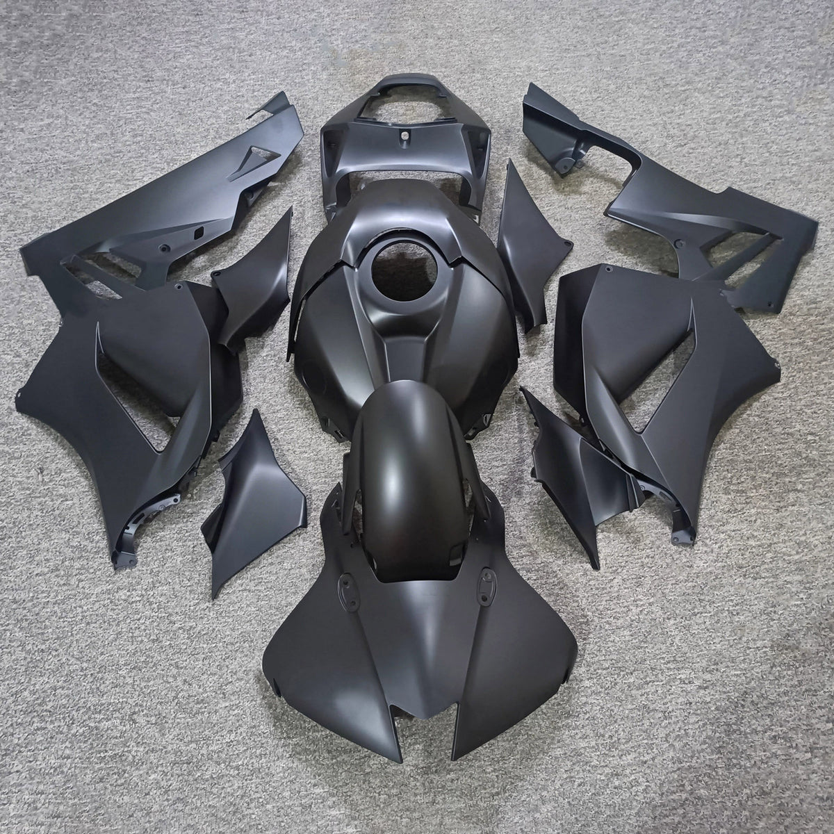 Amotopart 2024-2026 Honda CBR600 RR Blue Black Gray Fairing Kit