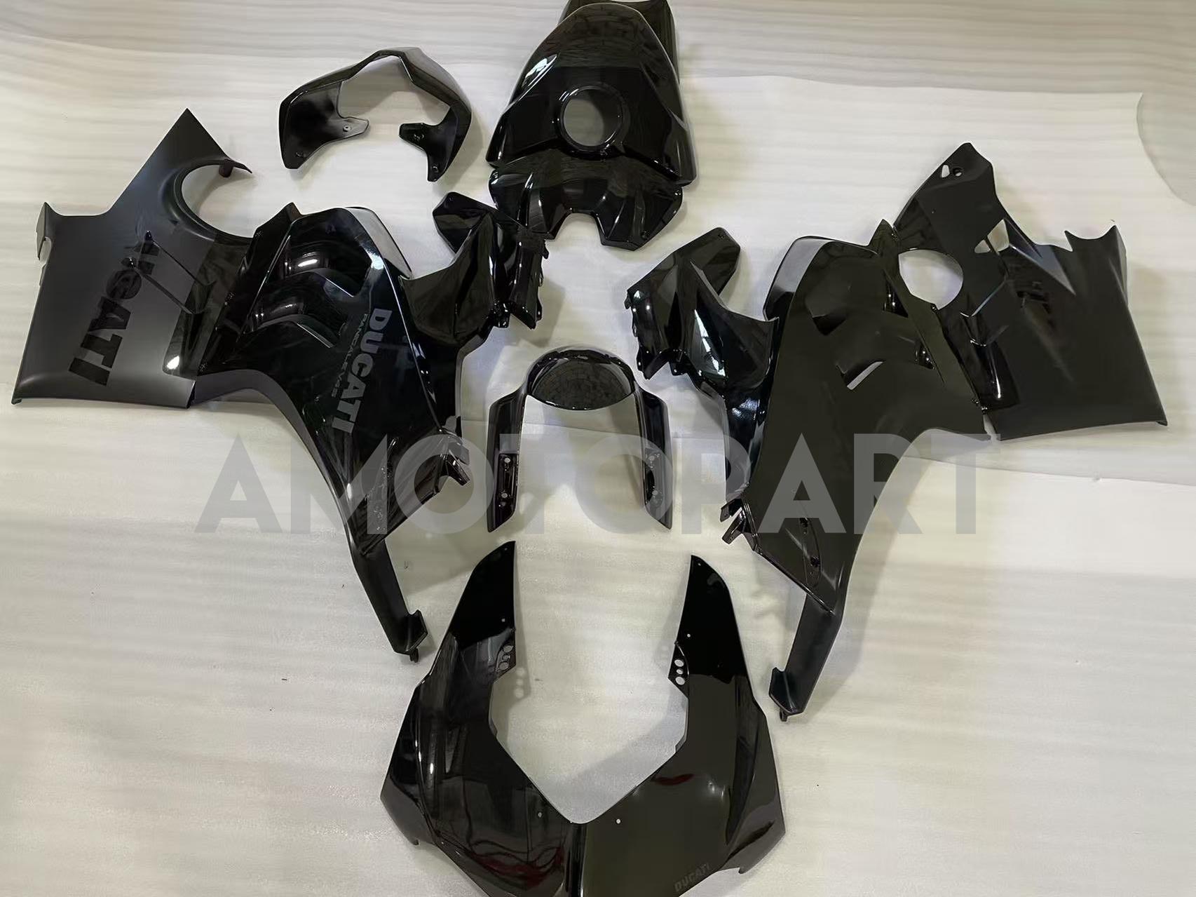 Amotopart Ducati 22-24 PANIGALE V4 V4S ČERVENÁ BLACK PŘIPOMÍNKA