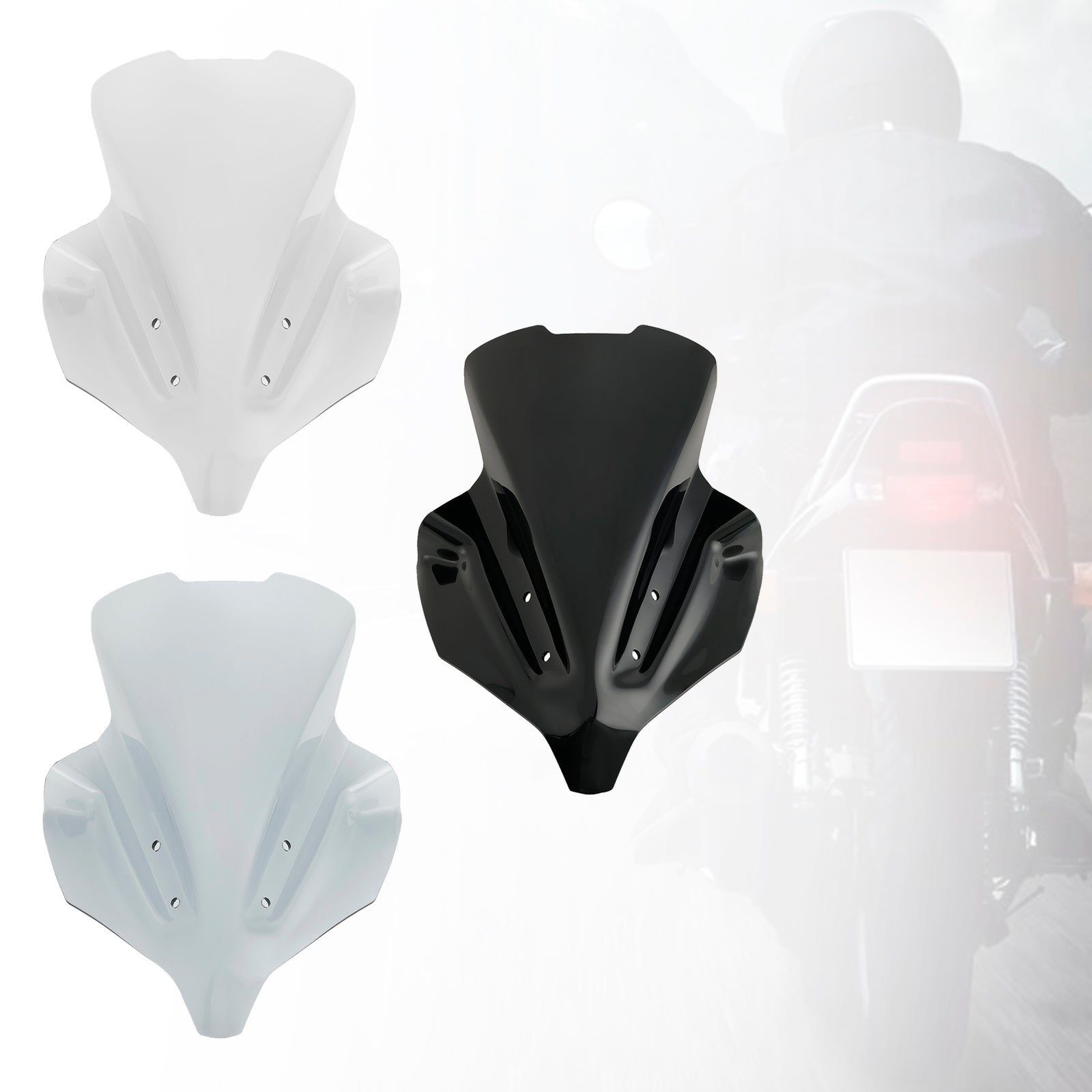 Parabrisas de motocicleta ABS apto para YAMAHA MT 10 MT-10 2022