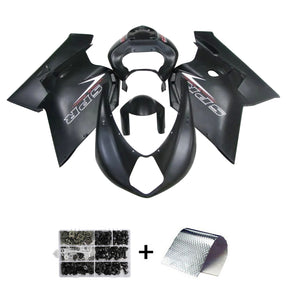 Amotopart 2005–2006 MV Agusta F4 1000 Mattschwarzes Verkleidungsset