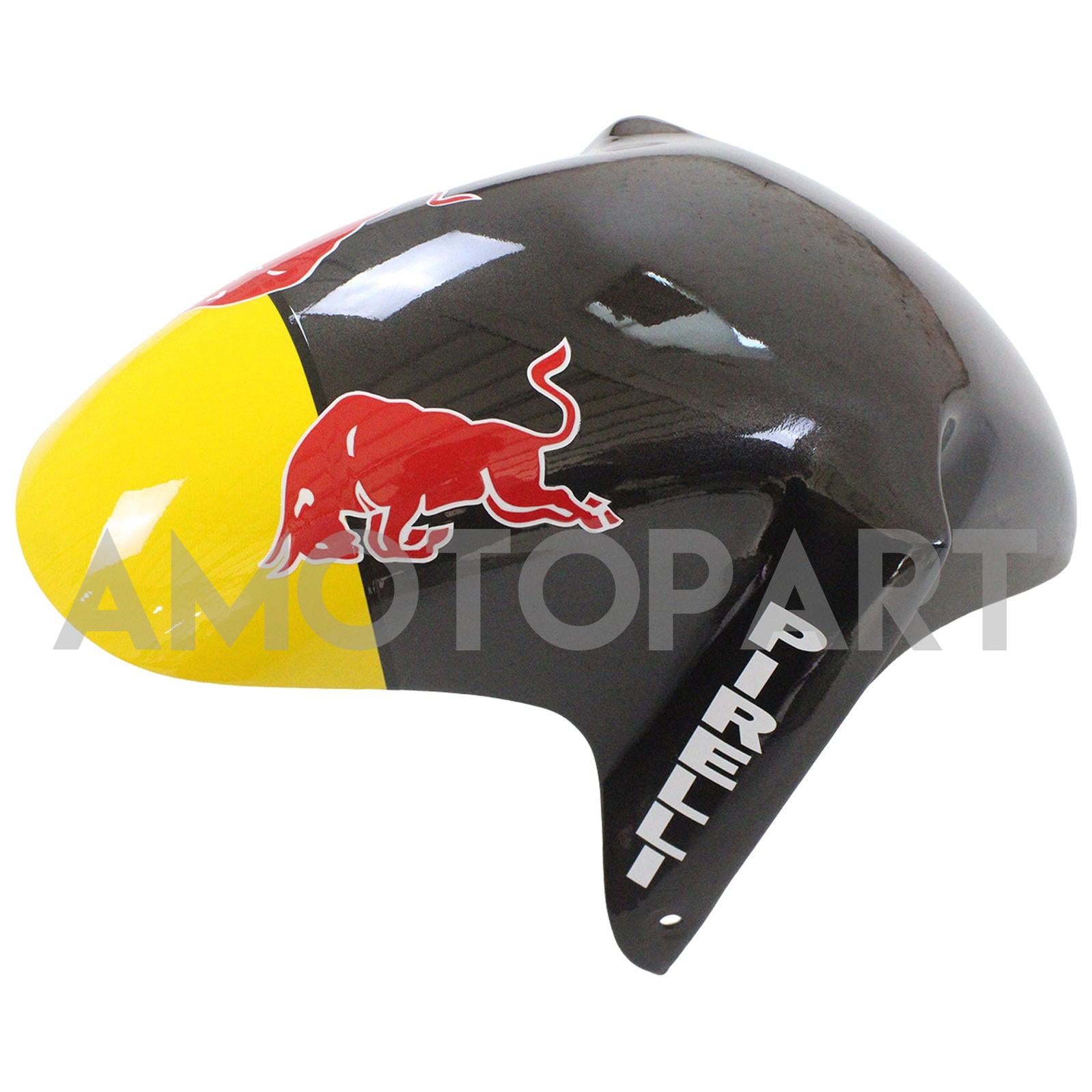 Amotopart Suzuki 1996-2000 GSXR600 & 1996-1999 GSXR750 Black White Fairing Kit