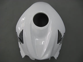 Amotopart 2007–2008 Honda CBR600RR Verkleidungsset in Weiß und Blau