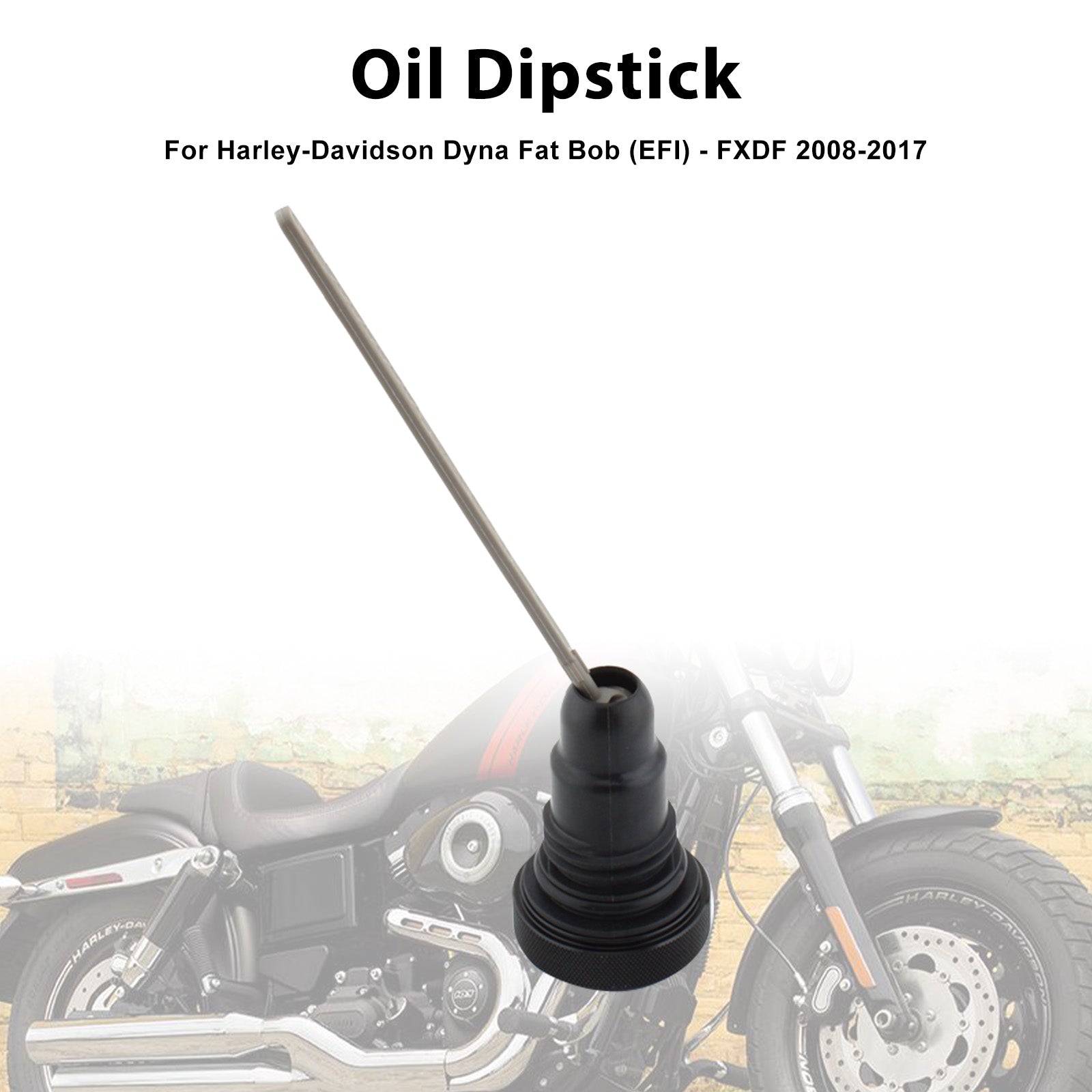2006-2017 FXD Dyna 0710-0153 Oil Dipstick Tank Cap Plug