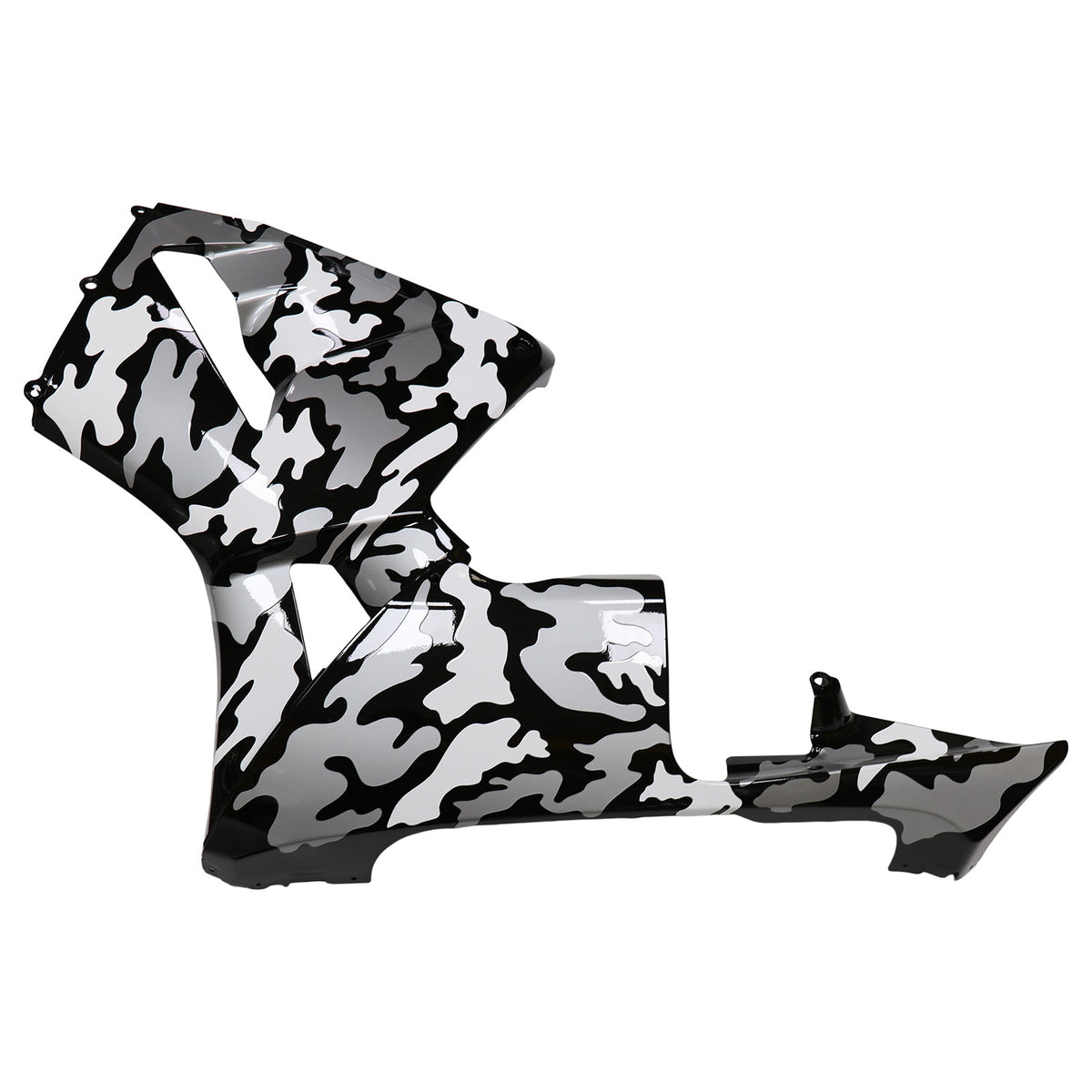 Amotopart 2003–2004 Honda CBR600RR Schwarz Weiß Grau Verkleidungsset
