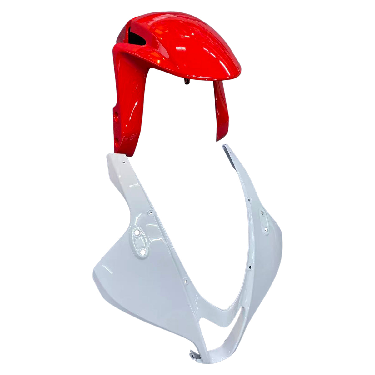 Amotopart 2007-2008 Honda CBR600RR F5 White Red Fairing Kit