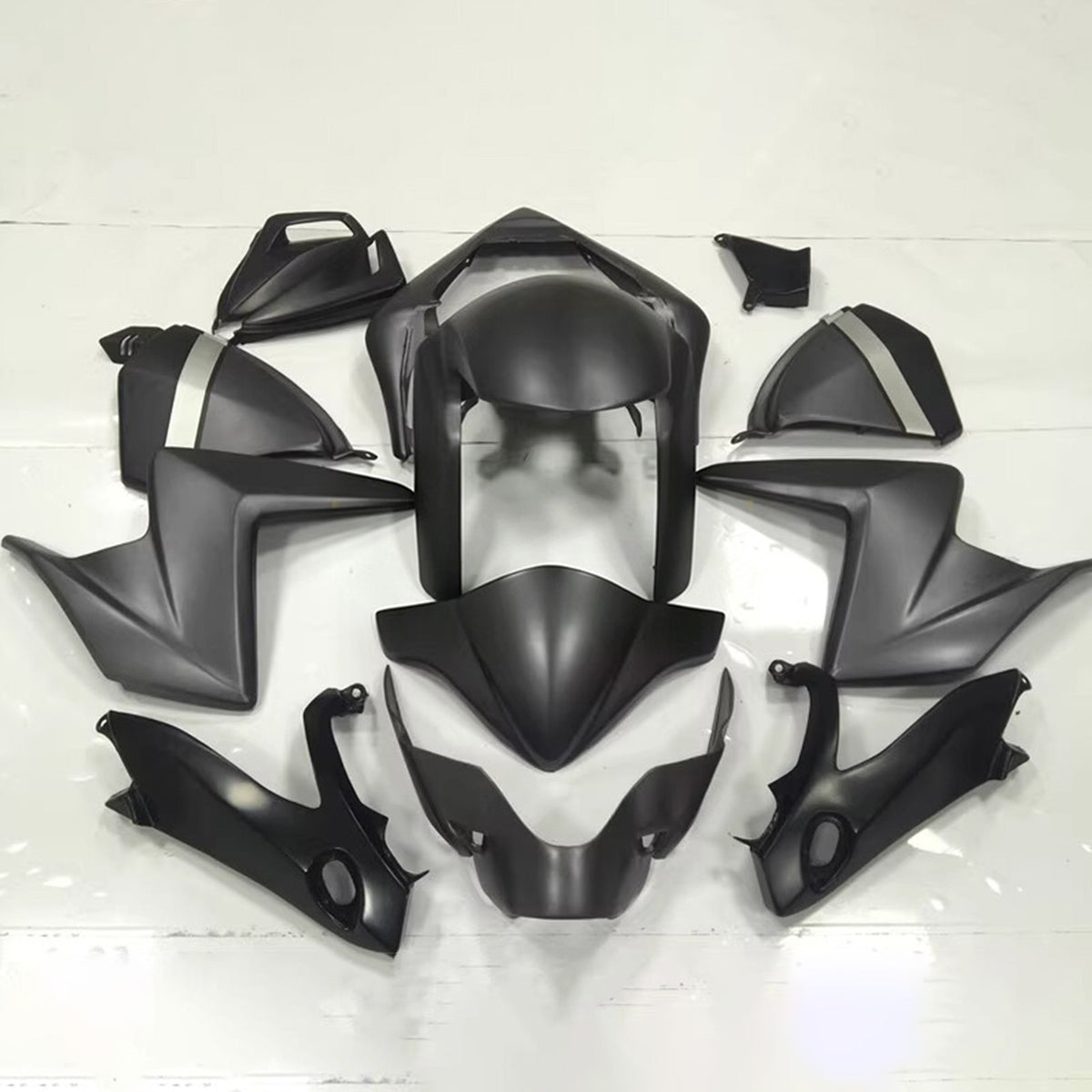 Amotopart 2008-2015 Honda CB1000R Black Grey Fairing Kit