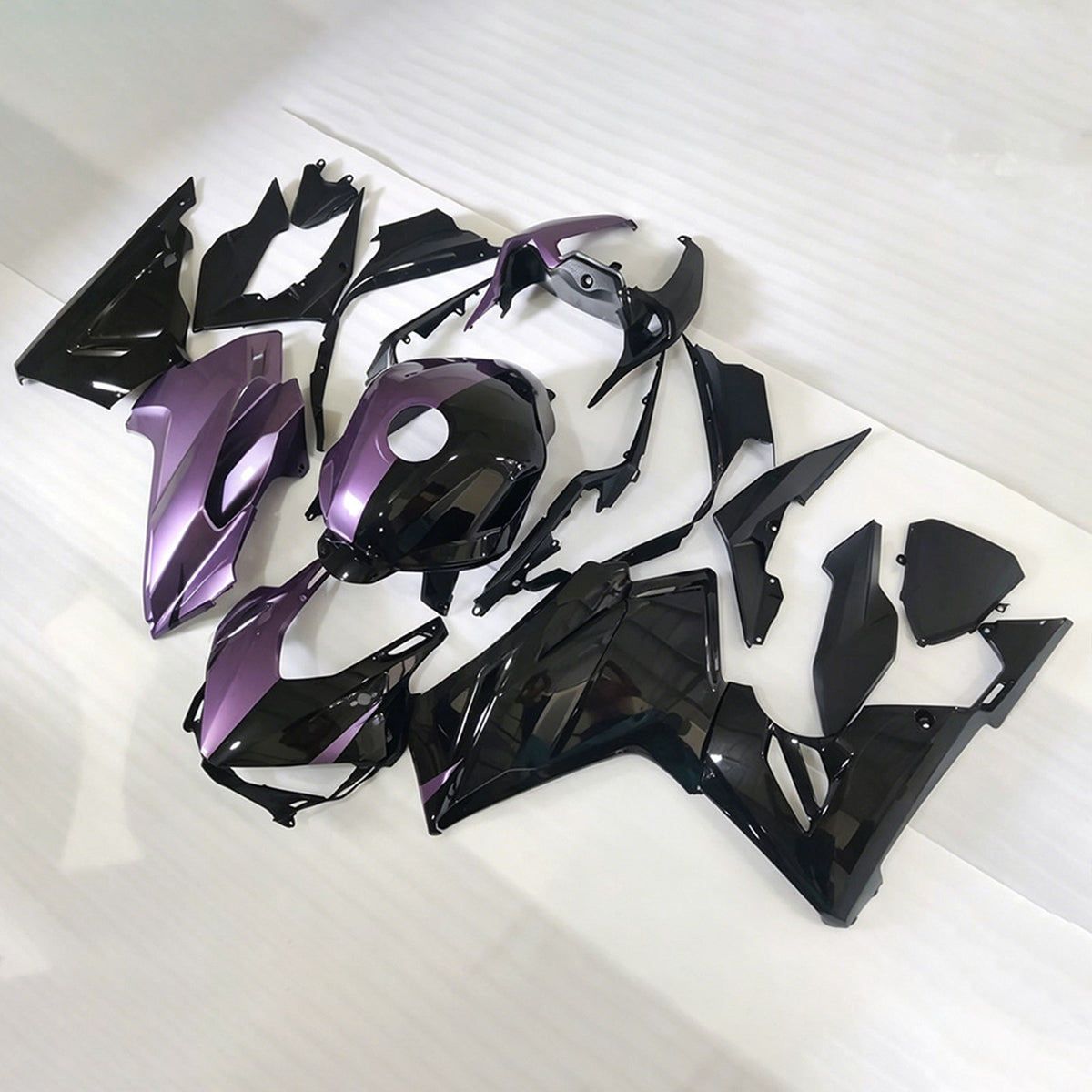 Amotopart 2024-2026 Honda CBR400R CBR500R Gray Black Fairing Kit