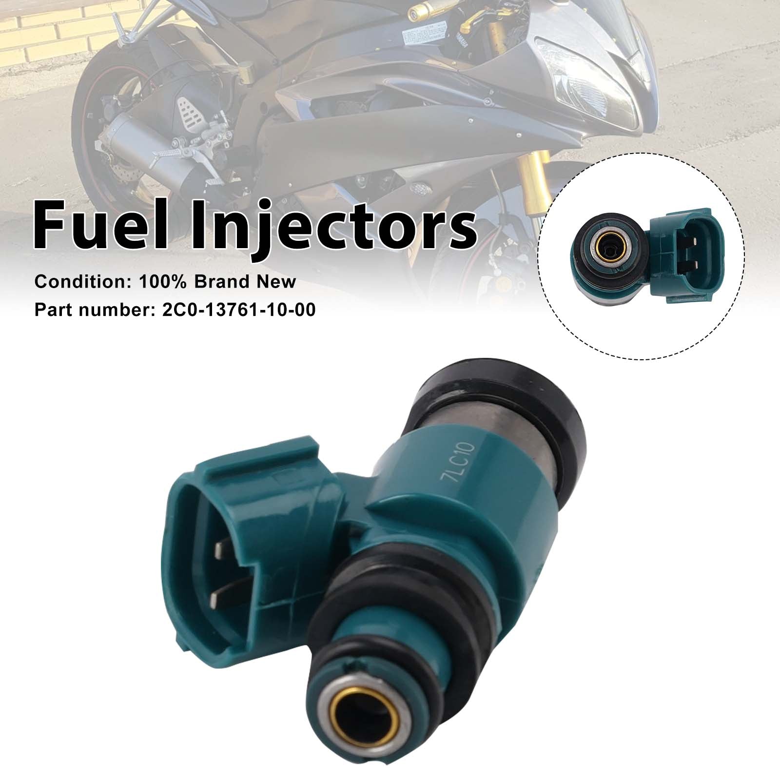 06–07 15–16 Yamaha YZF R6 TMAX Einspritzdüsen 2C0–13761–10–00