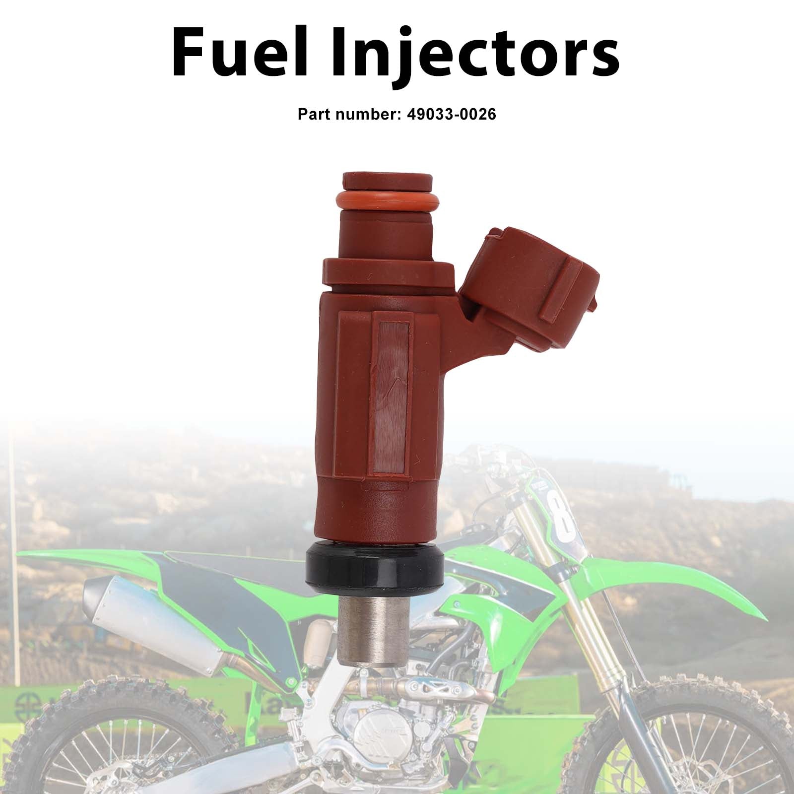 Injecteurs de carburant Kawasaki KX250F 2011-2014 49033-0026