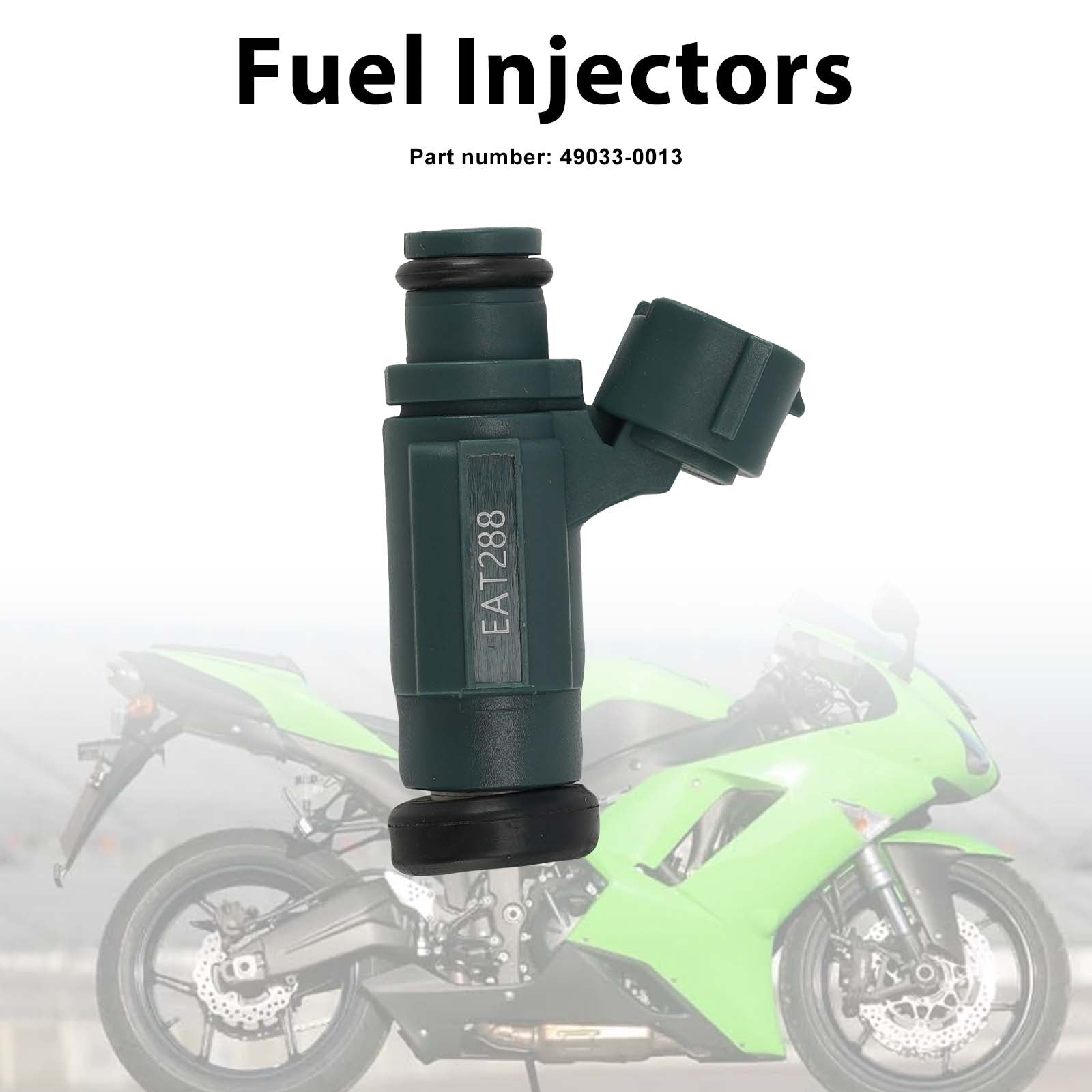 2007–2012 Kawasaki Ninja ZX600 ZX6R Z750 Einspritzdüsen 49033–0013
