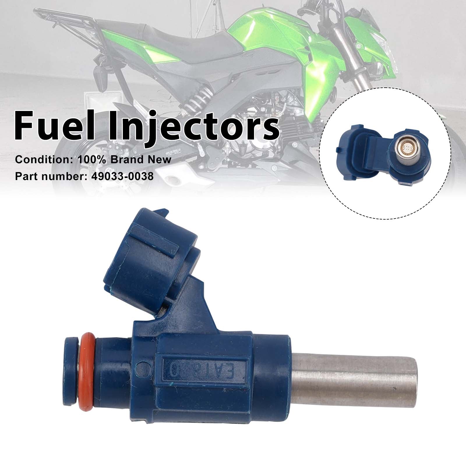 2017–2025 Kawasaki Z125 Pro BR125 Einspritzdüsen 49033–0038