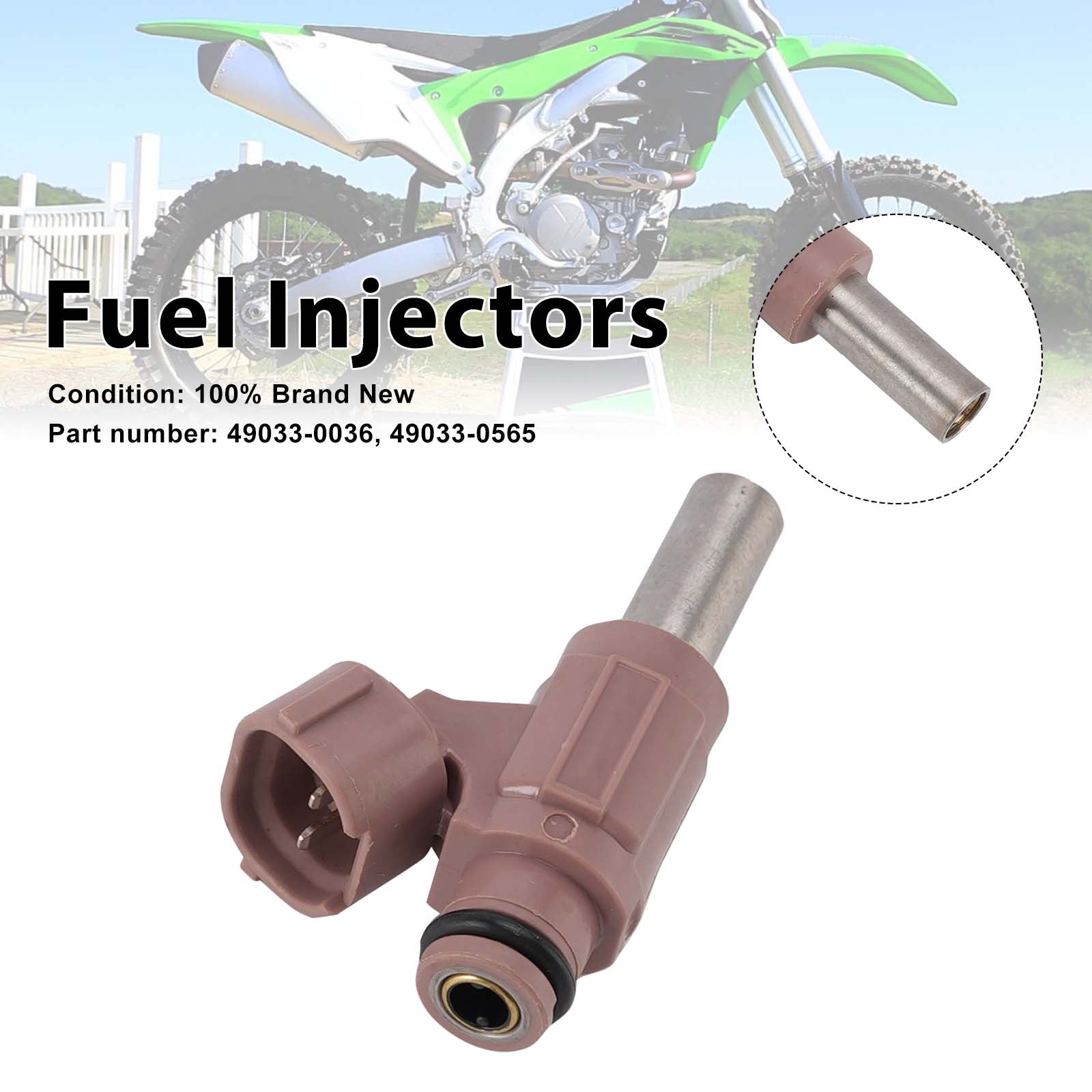 Kawasaki KX450F Ninja H2 SX SE+ 49033-0036 Injetores de combustível 49033-0565
