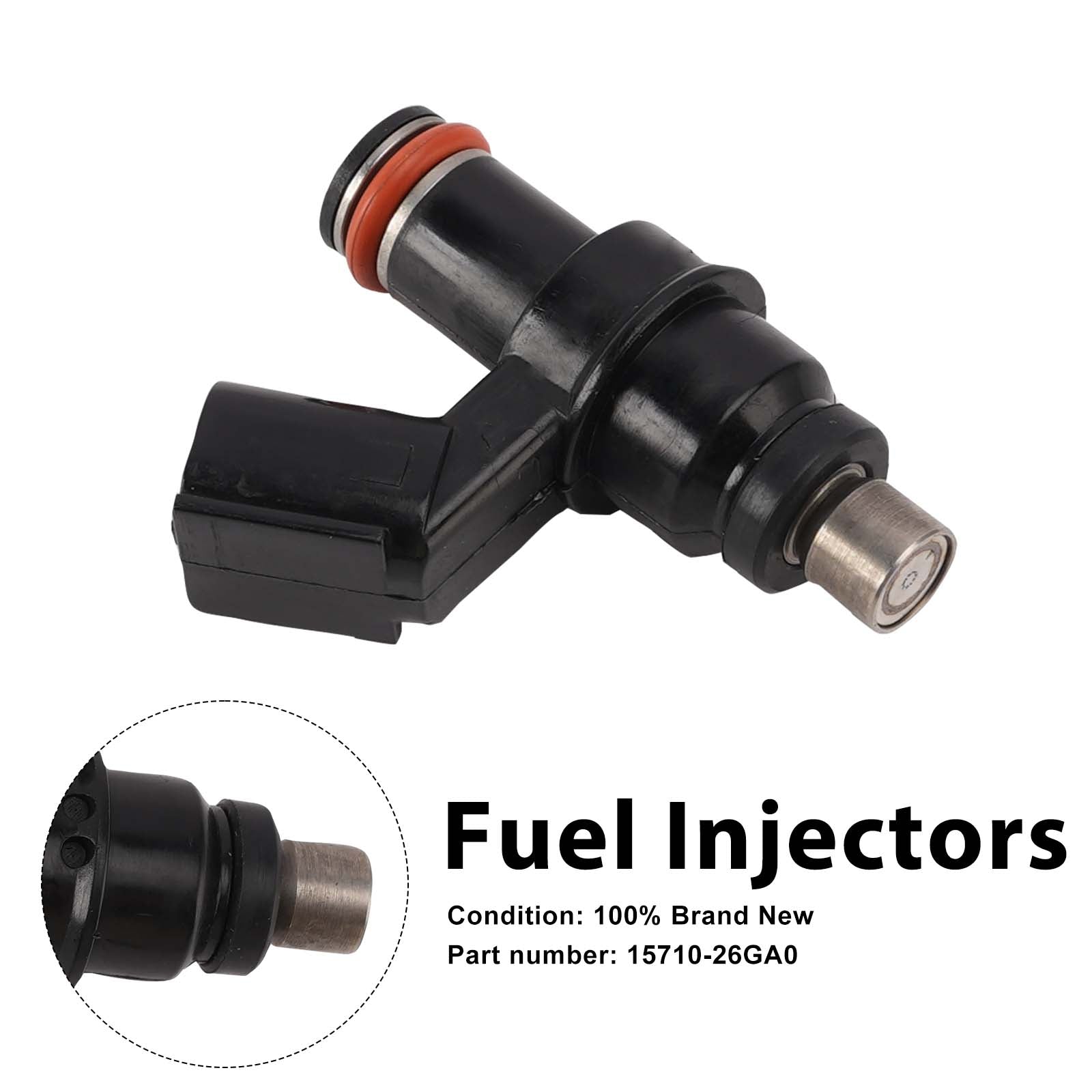 2007-2012 Suzuki BOULEVARD C50 C50T M50 Fuel Injectors 15710-26GA0
