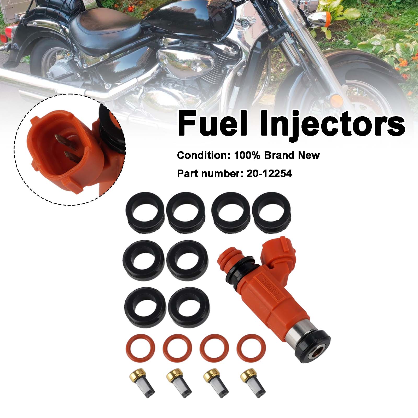 Suzuki GSXR600 GSXR750 SV650 DL650 1800s Einspritzdüsen 20-12254