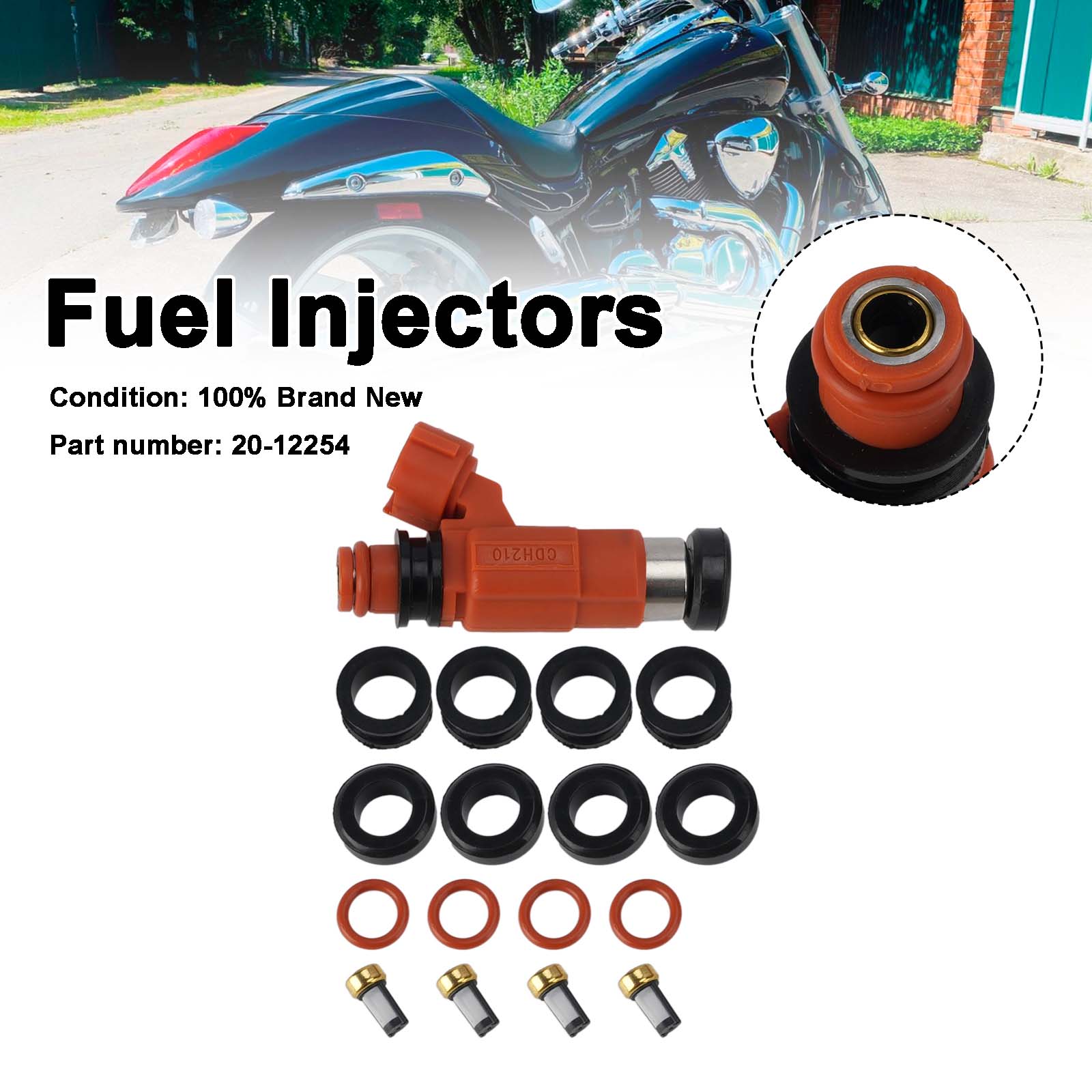 Suzuki GSXR600 GSXR750 SV650 DL650 1800s Einspritzdüsen 20-12254