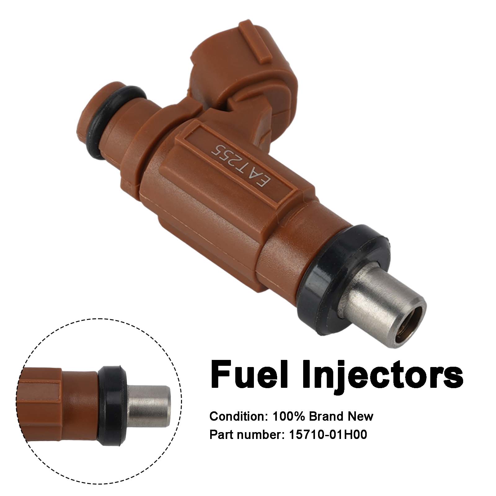 2006-2007 SUZUKI GSXR600 GSXR750 Fuel Injectors 15710-01H00