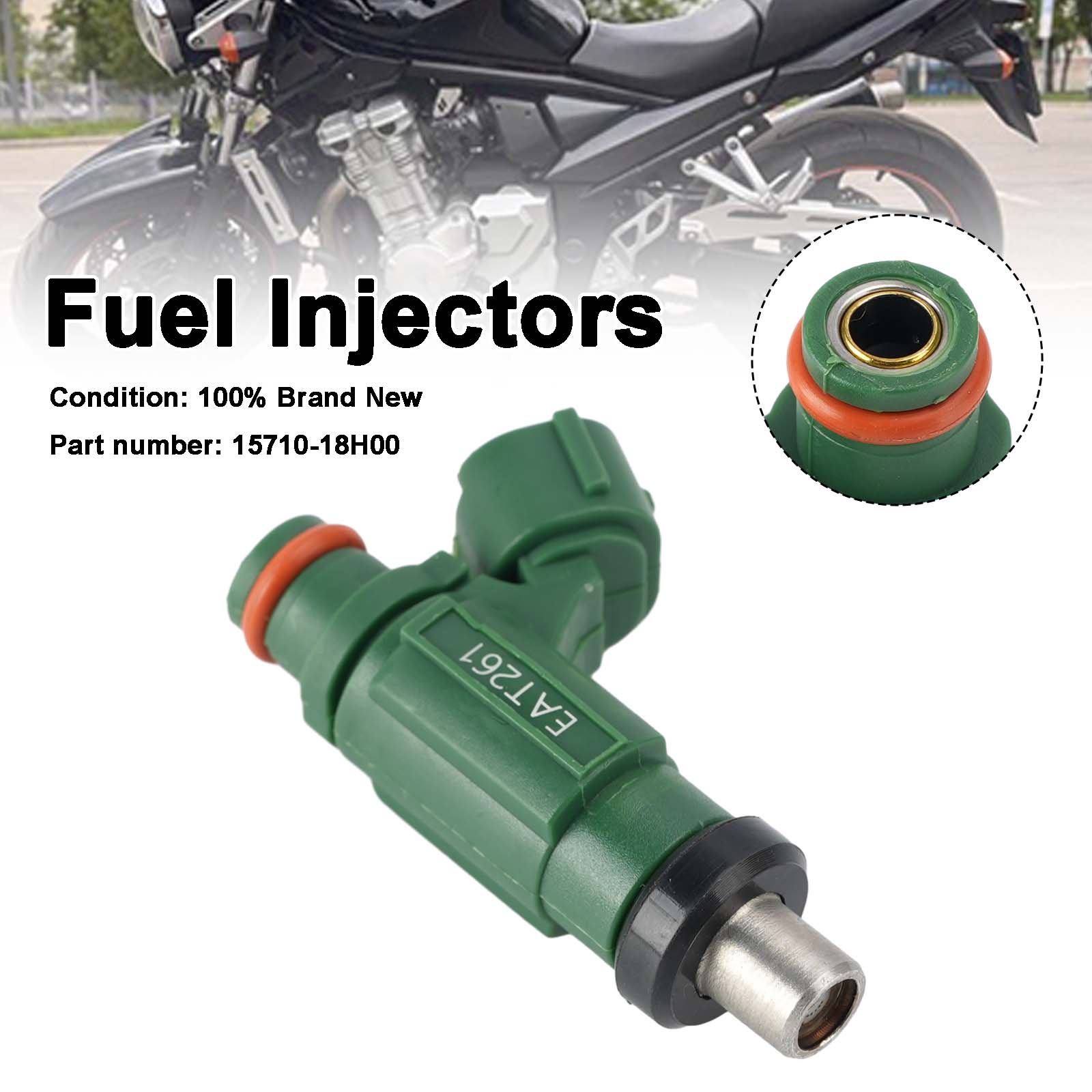 Suzuki Bandit 1250S GSF1250SA GSX1250FA Fuel Injectors 15710-18H00