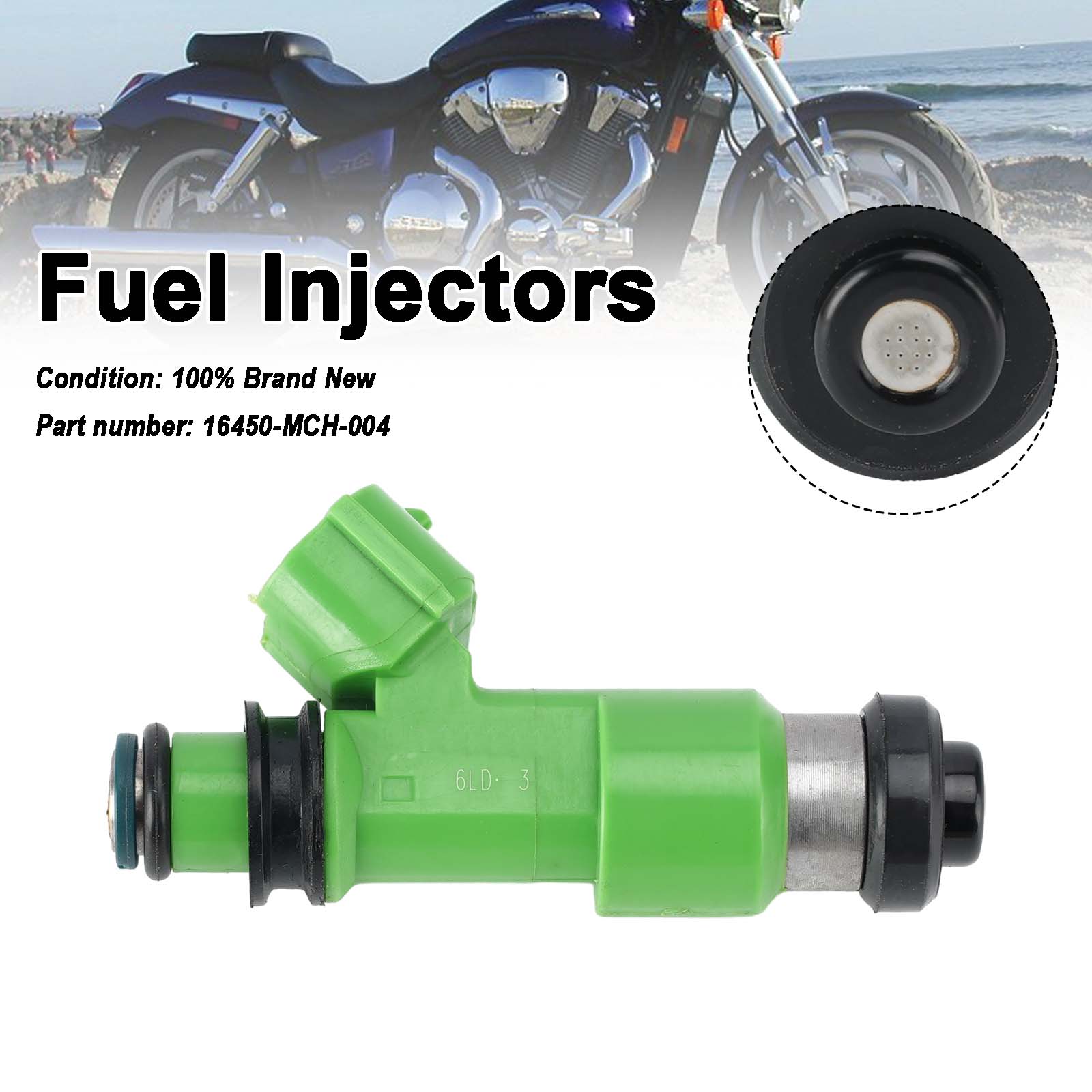 Honda VTX1800 VTX1800C R S/N/F/T Einspritzdüsen 16450-MCH-004