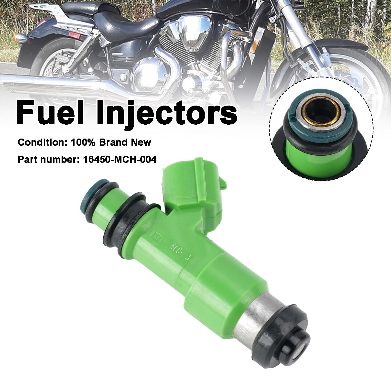 Honda VTX1800 VTX1800C R S/N/F/T Einspritzdüsen 16450-MCH-004