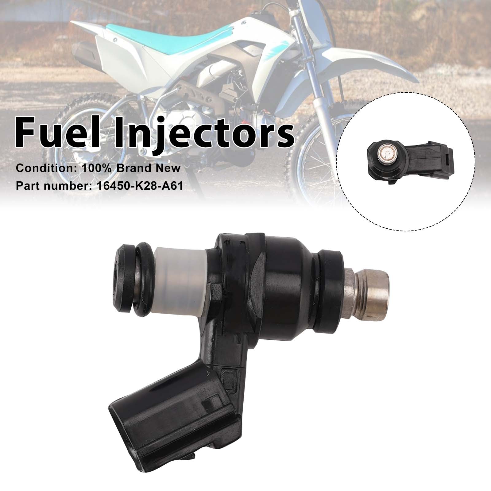 2019-2024 Honda CRF110F CRF125F Fuel Injectors 16450-K28-A61